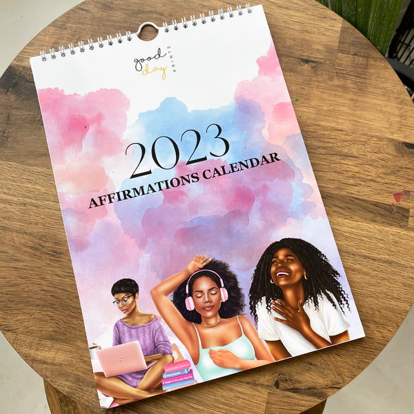 2023 Wall Calendar | A4 Hangable Affirmations Calendar