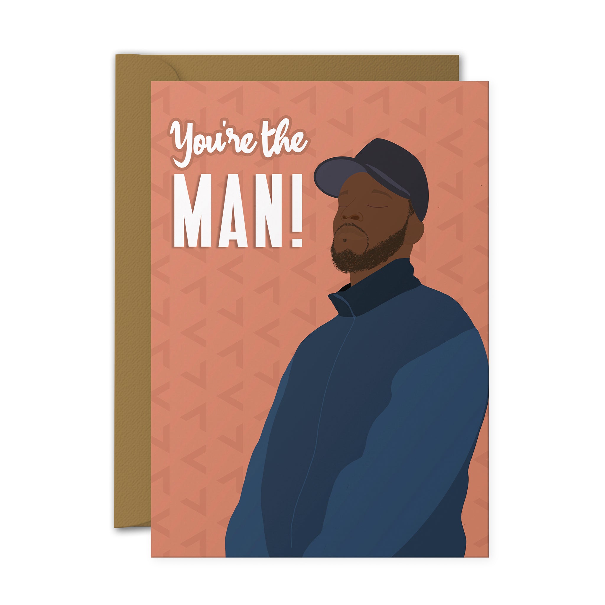 You're the Man - Black Father's Day Card