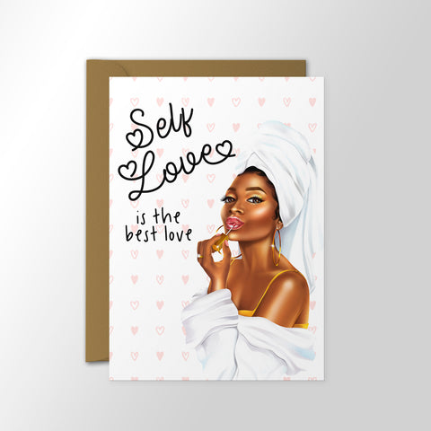 Self Love is the best love - Diverse Card