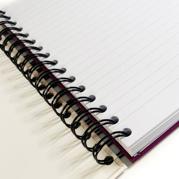 A5 HARD COVER SPIRAL BOUND NOTEBOOK | SHE PROMISED HERSELF BETTER